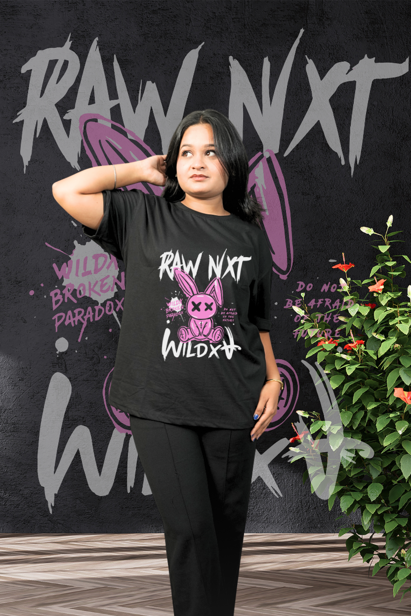 Raw NXT - Oversize Print T-Shirt