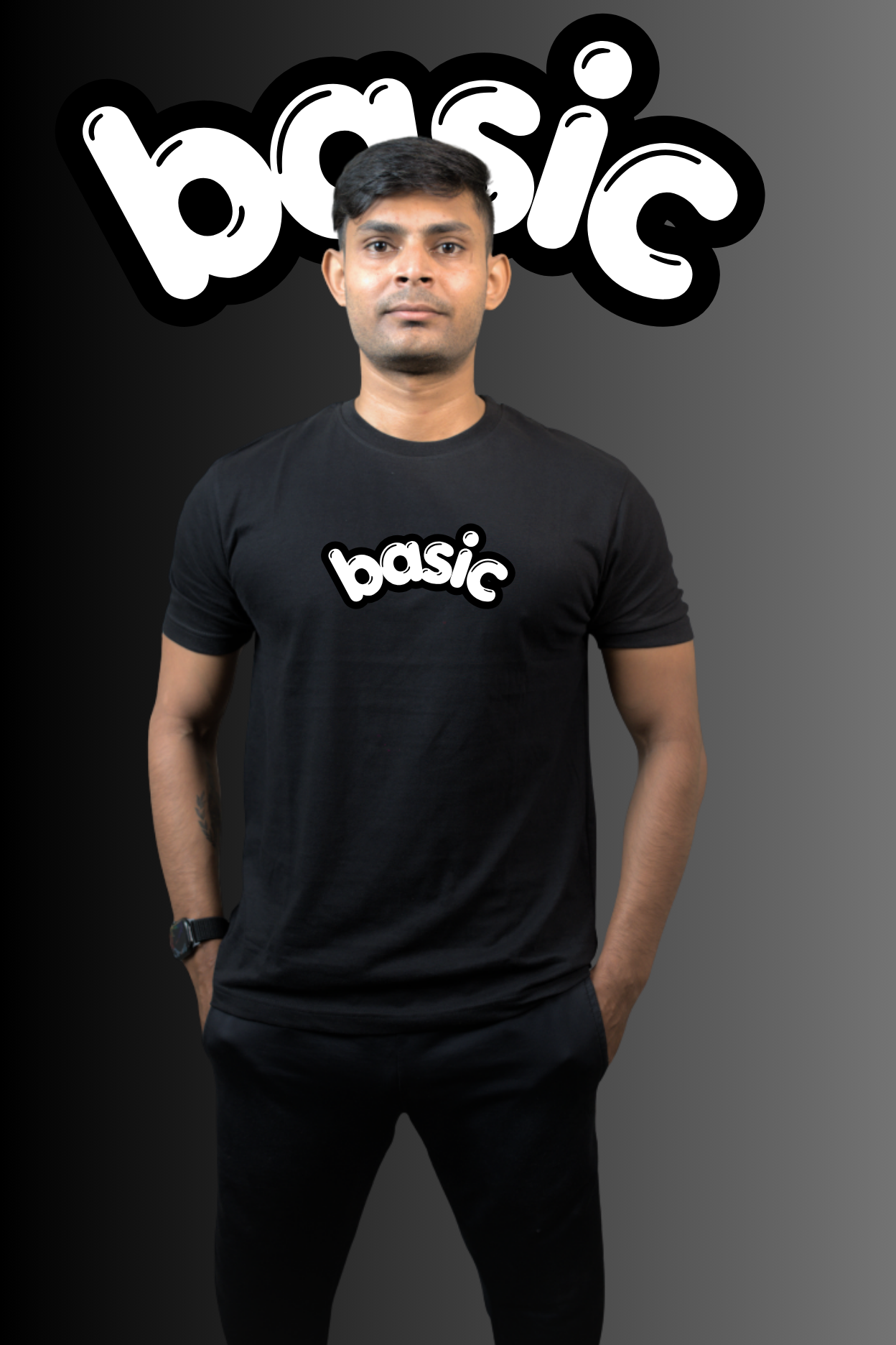Basic - Regular Print T-Shirt
