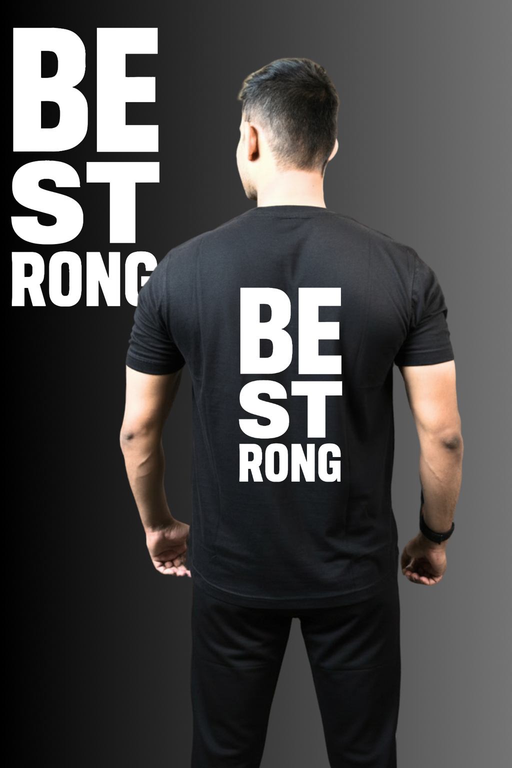 Be Strong - Regular Print T-Shirt