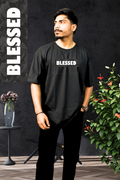 Blessed - Oversize Print T-Shirt