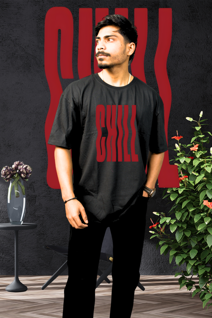 Chill 2.0 - Oversize Print T-Shirt
