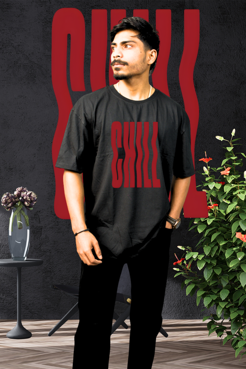 Chill 2.0 - Oversize Print T-Shirt