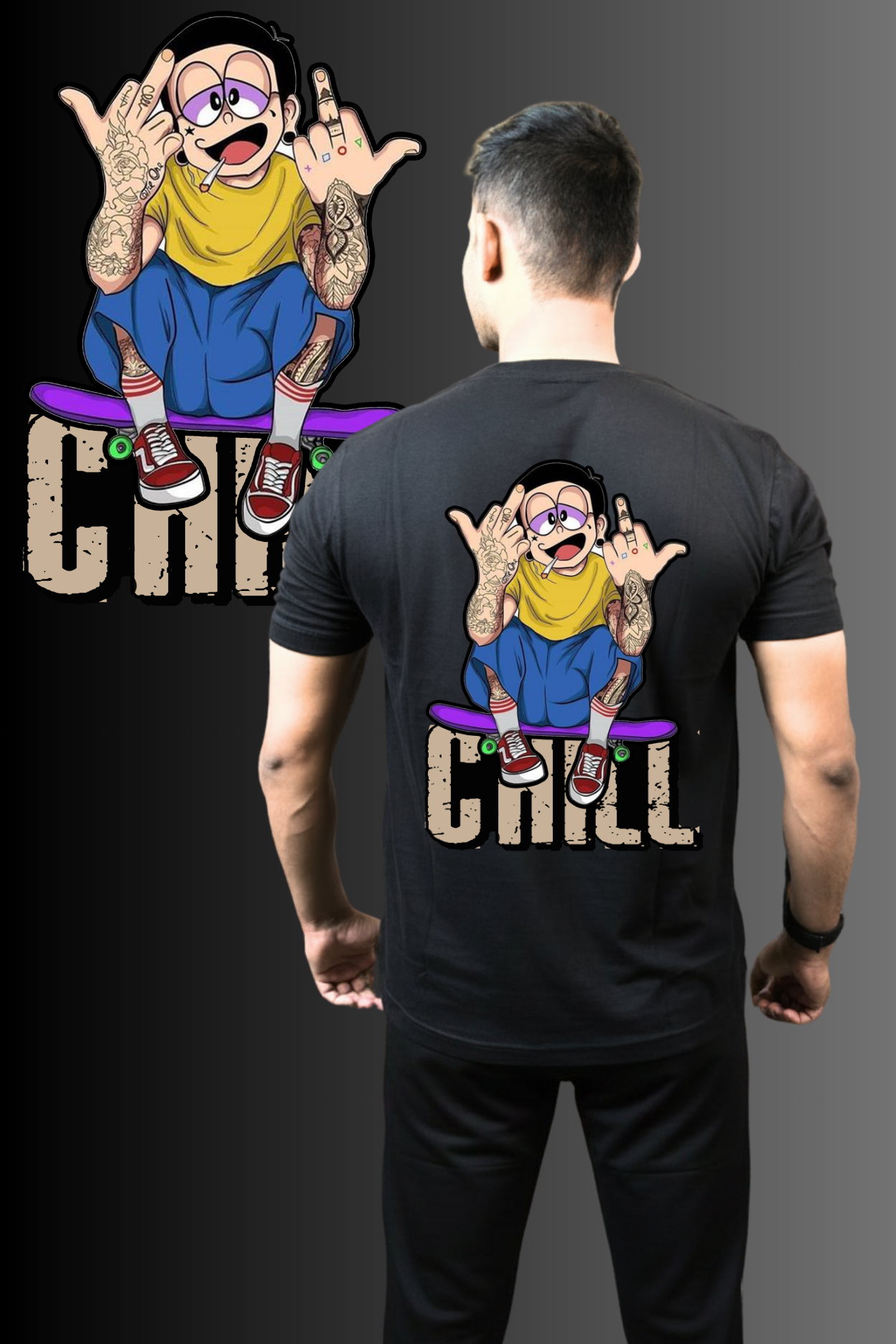 Chill - Regular Print T-Shirt