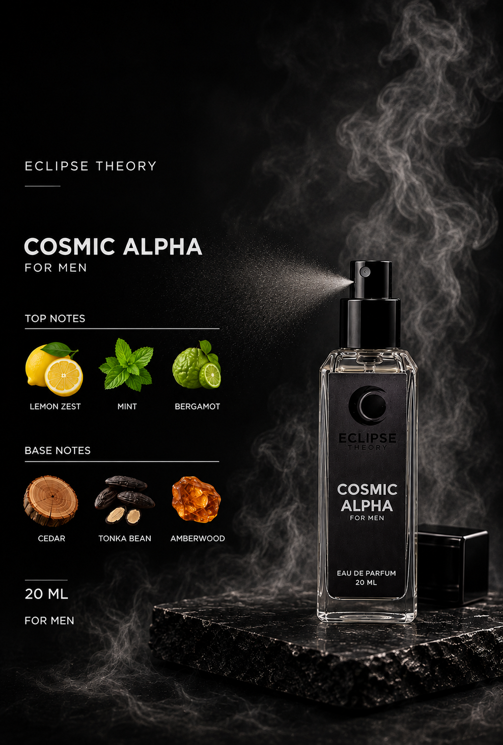 Men's Perfume Trio —  Buy all 3 Eau de Parfum