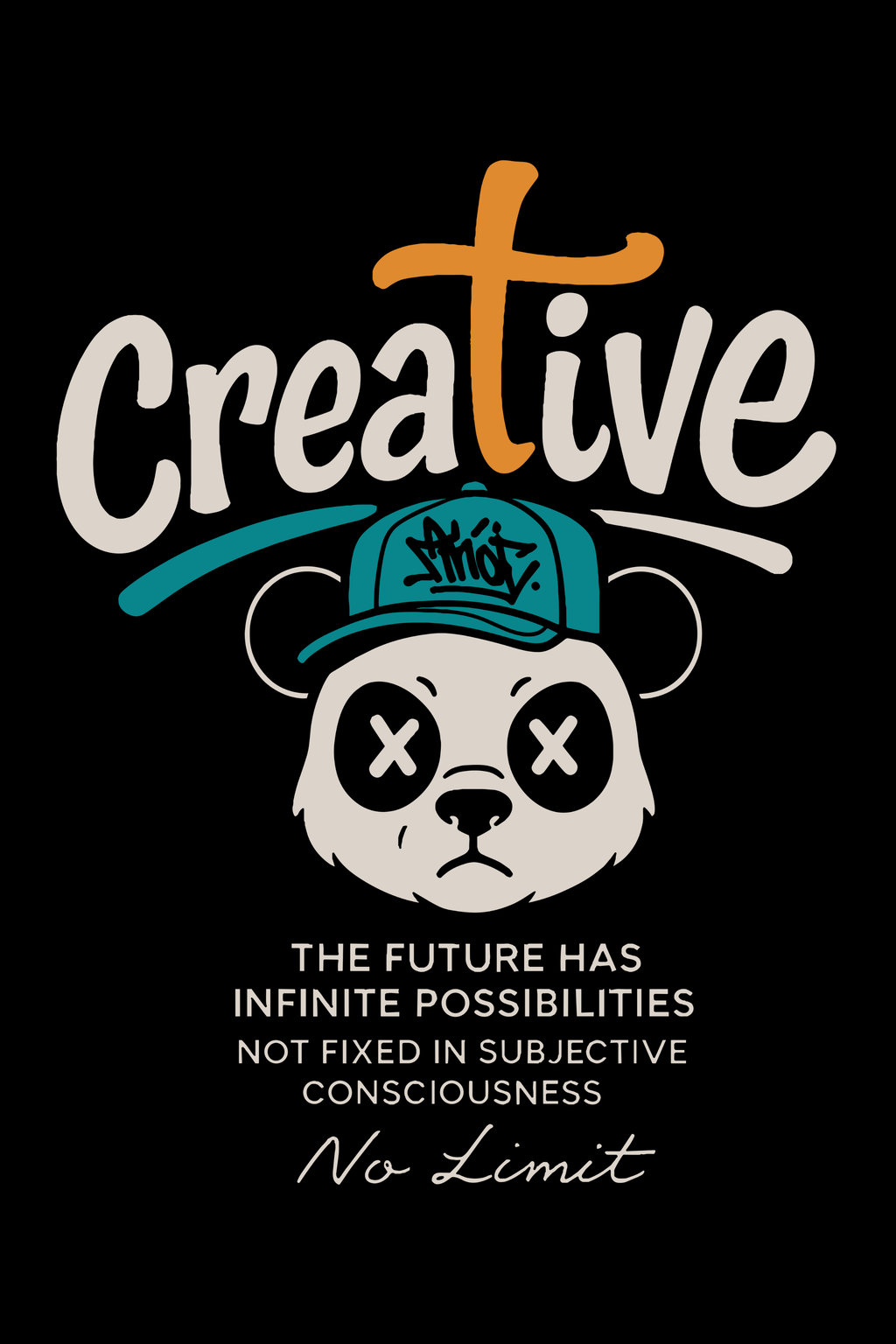 Creative - Oversize Print T-Shirt