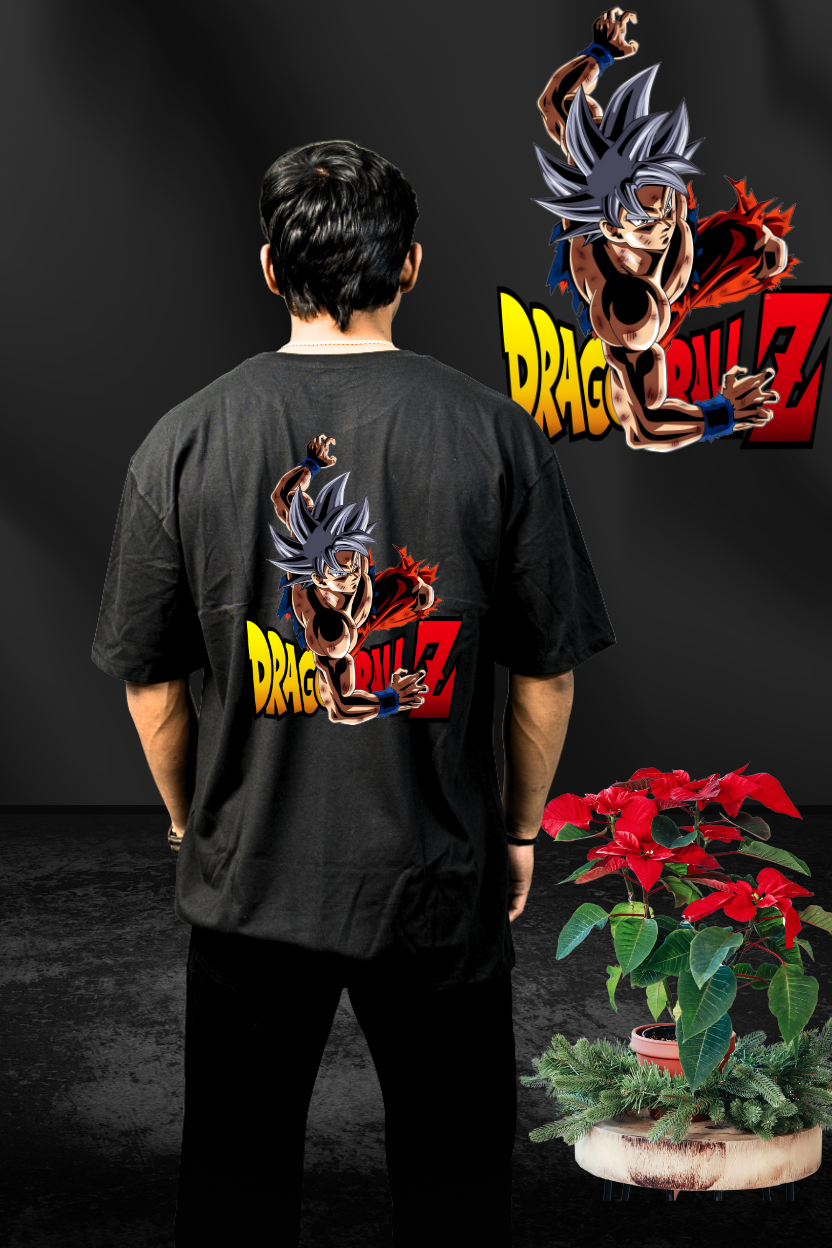 Dragon Ball Z - Oversize Print T-Shirt Back
