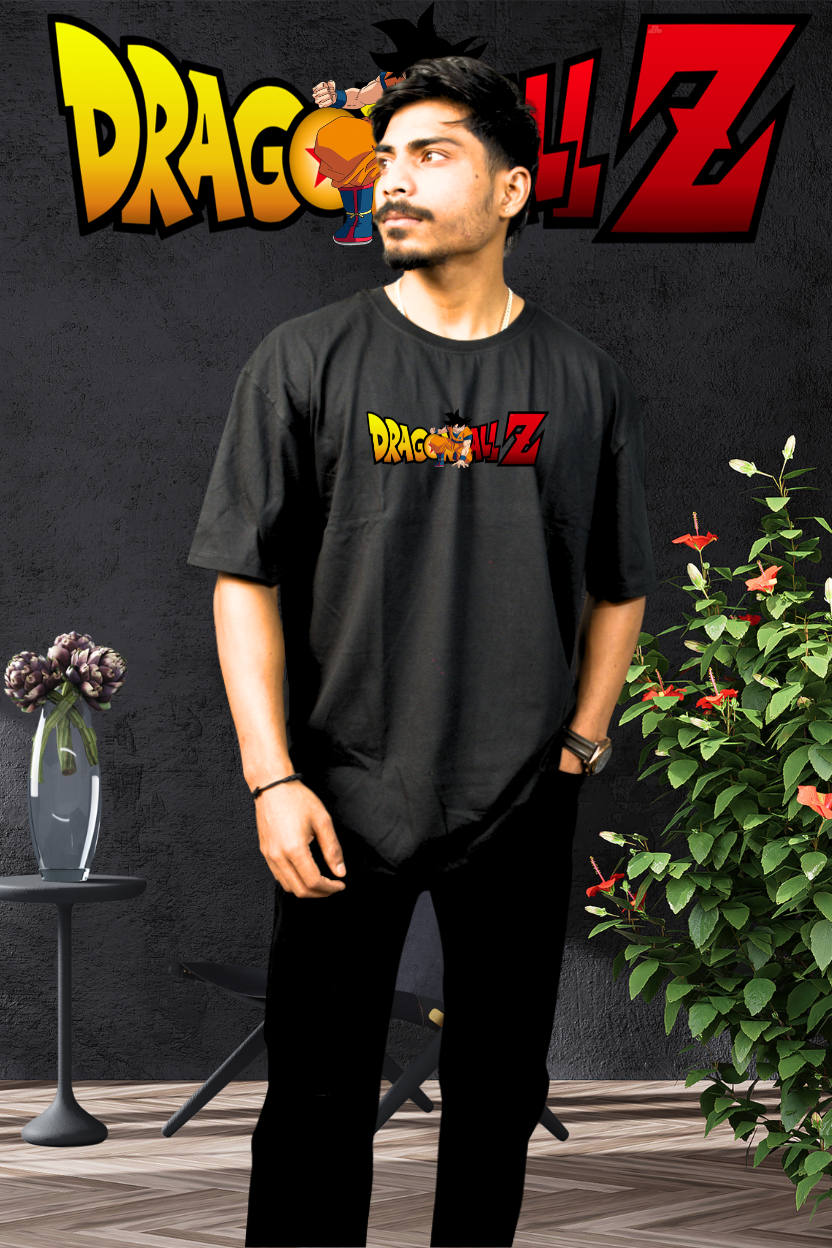 Dragon Ball Z - Oversize Print T-Shirt Front