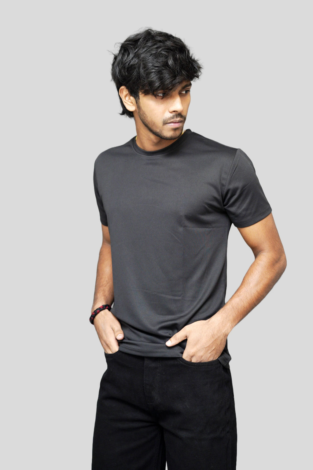 Drift Poly Cotton T-Shirt side view
