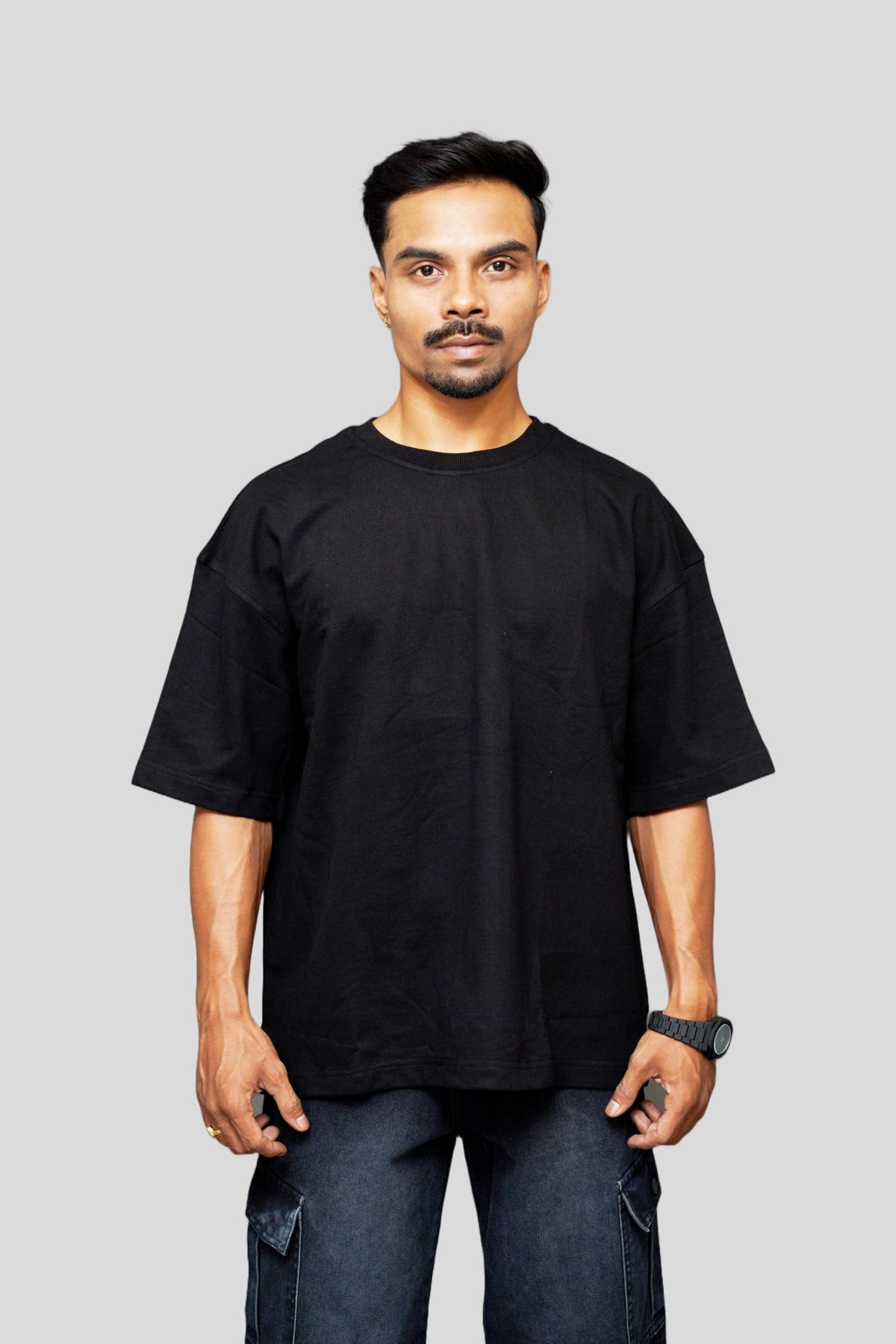 Drop Shoulder T-Shirt front view