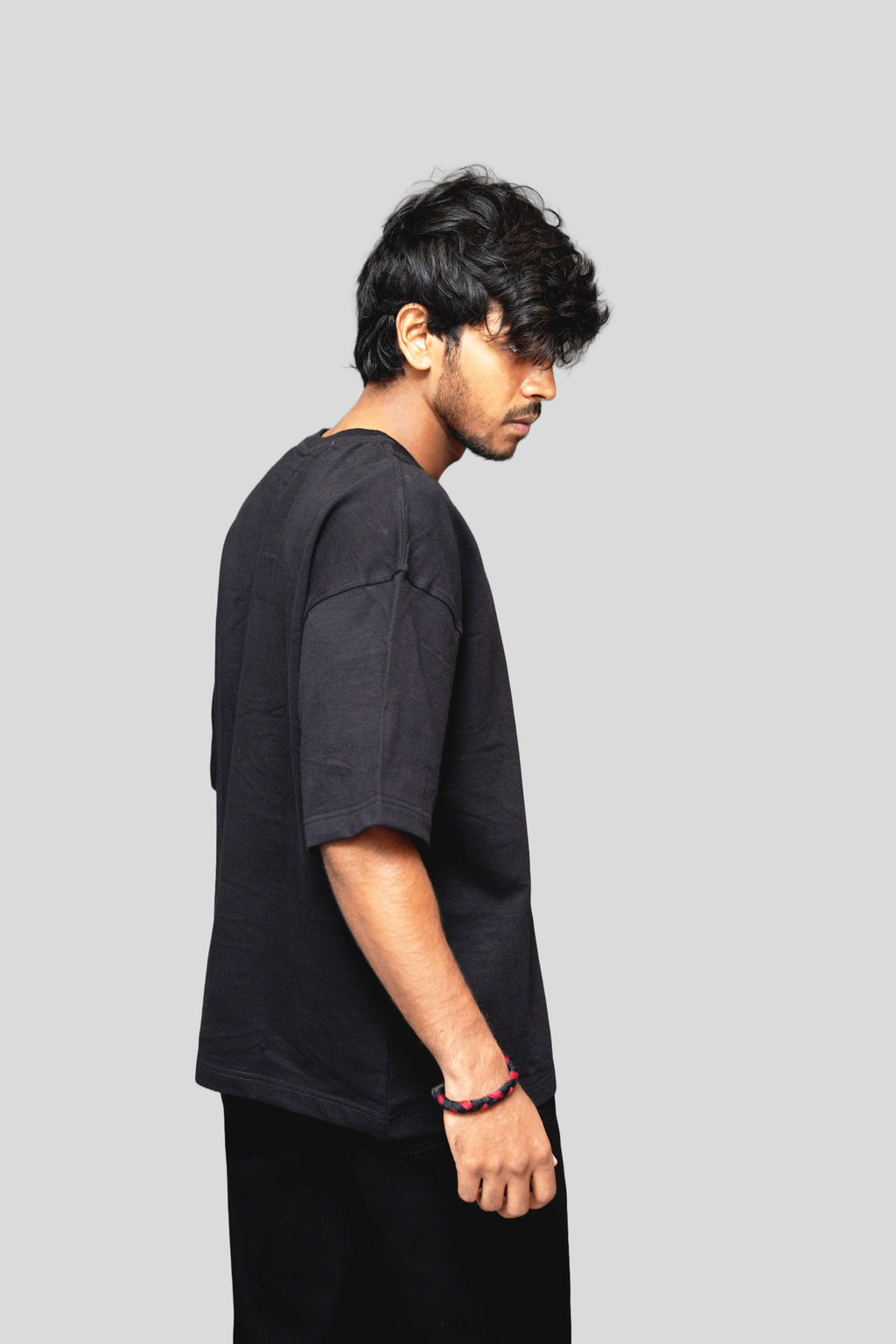 Drop Shoulder T-Shirt back view