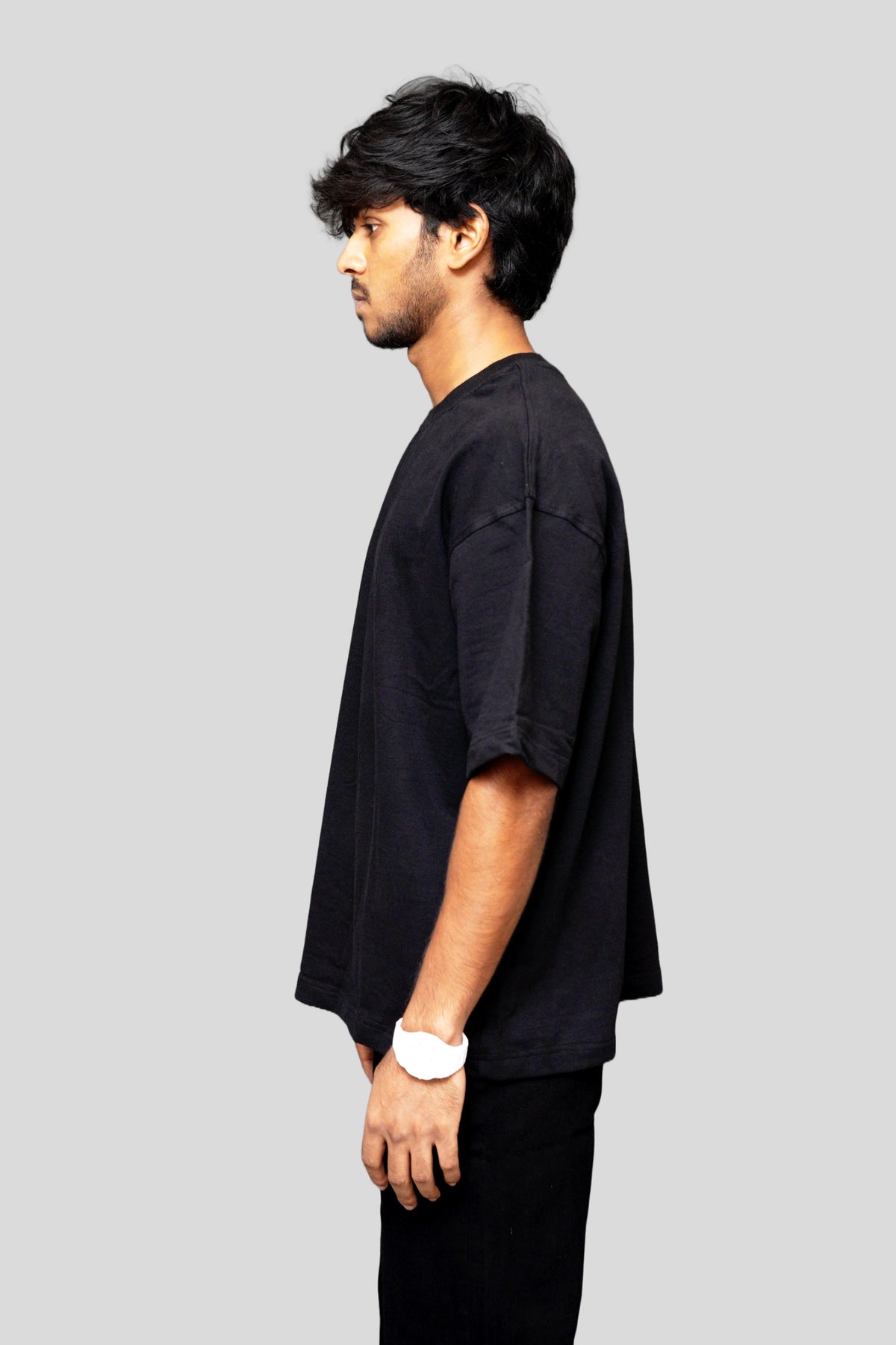 Drop Shoulder T-Shirt side view