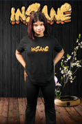Insane Regular T-Shirt — All Black | Eclipse Theory