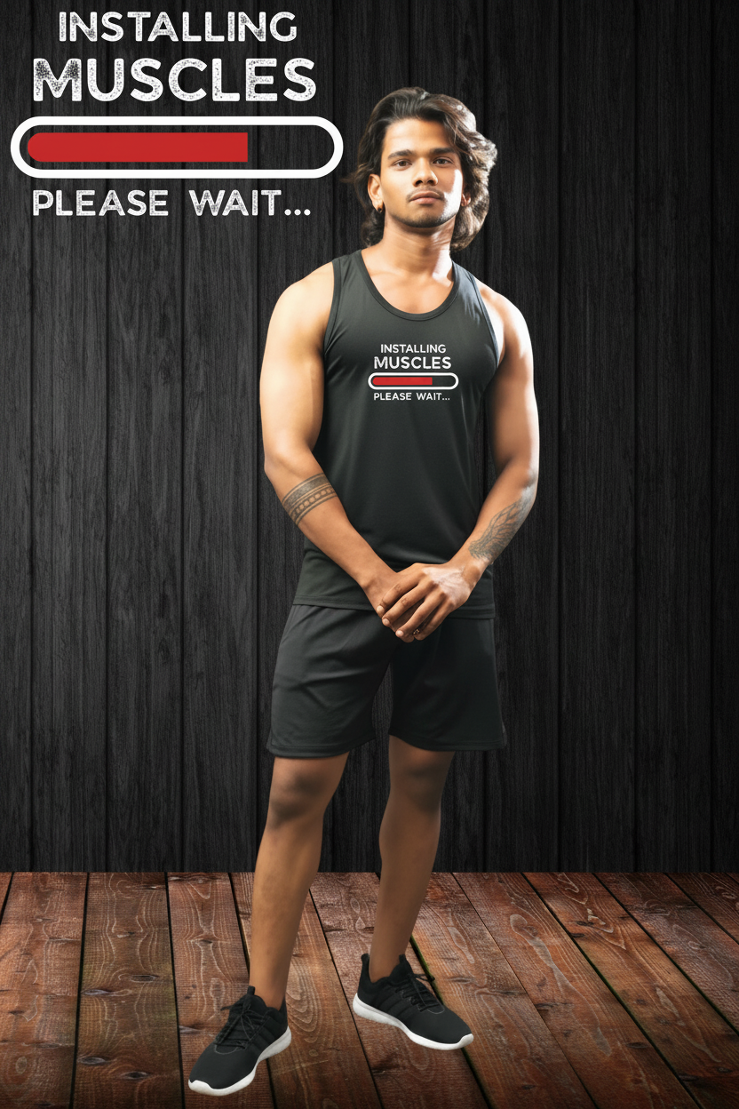 Tank Top — Muscles Print