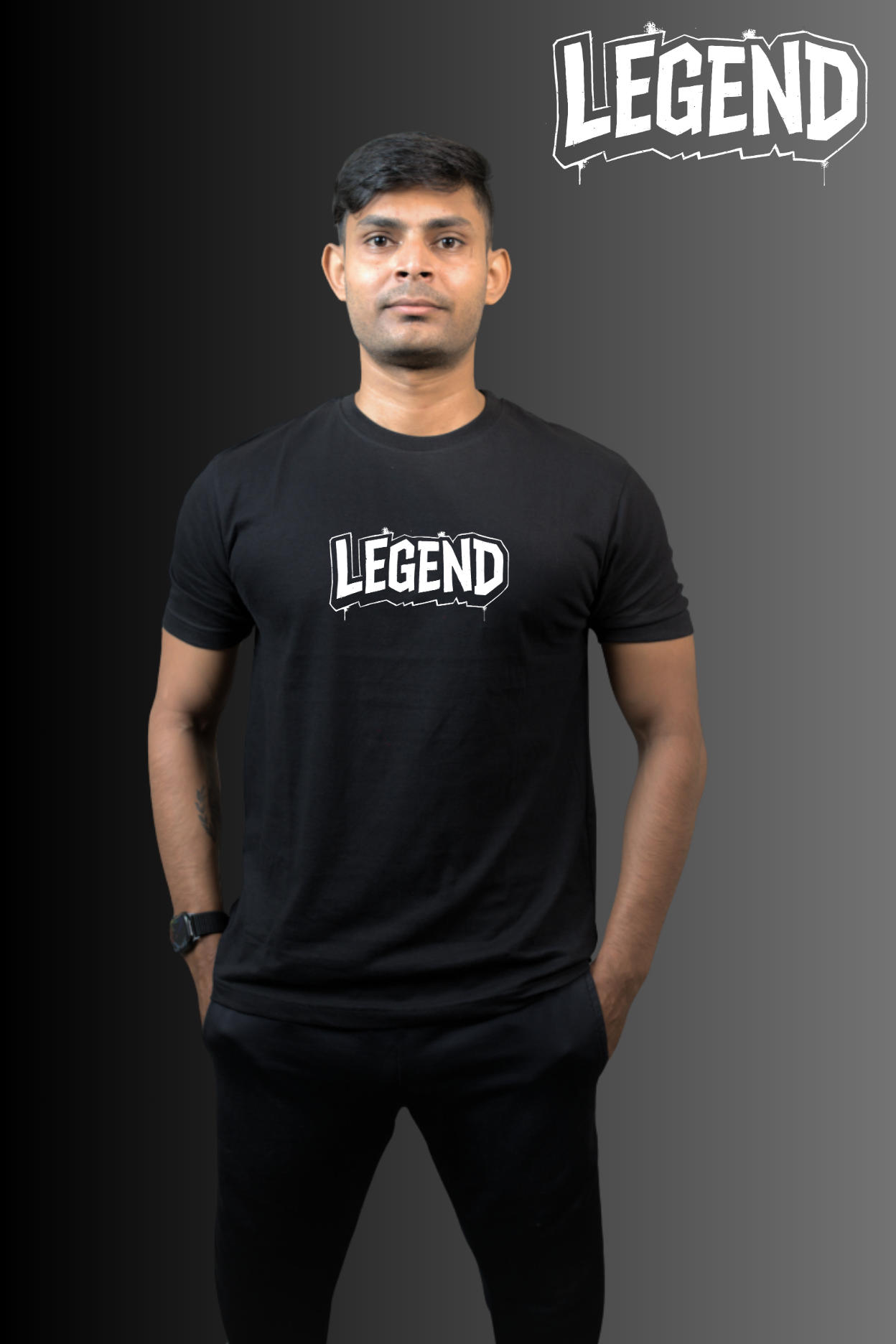 Legend - Regular Print T-Shirt