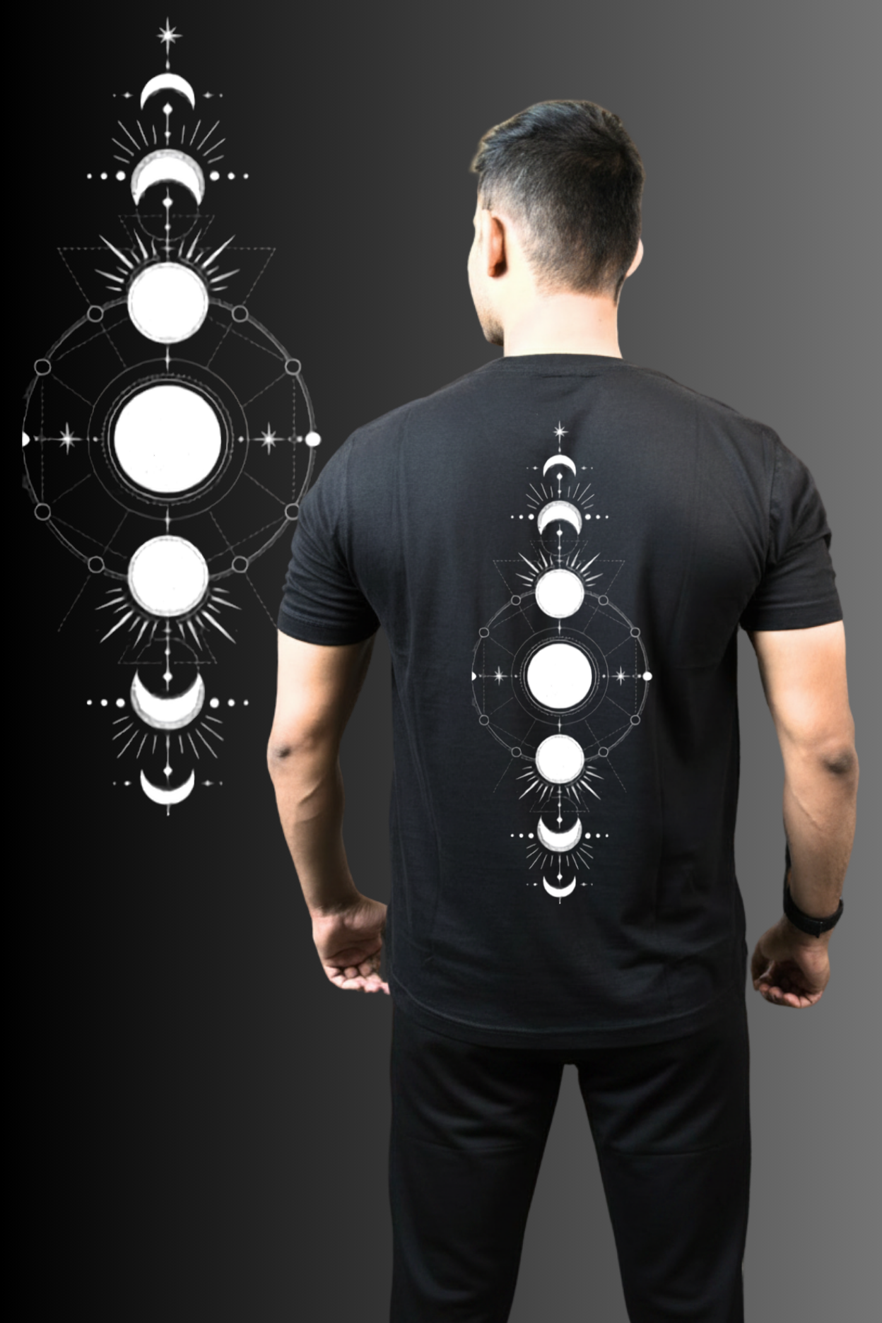 Lunation - Regular Print T-Shirt