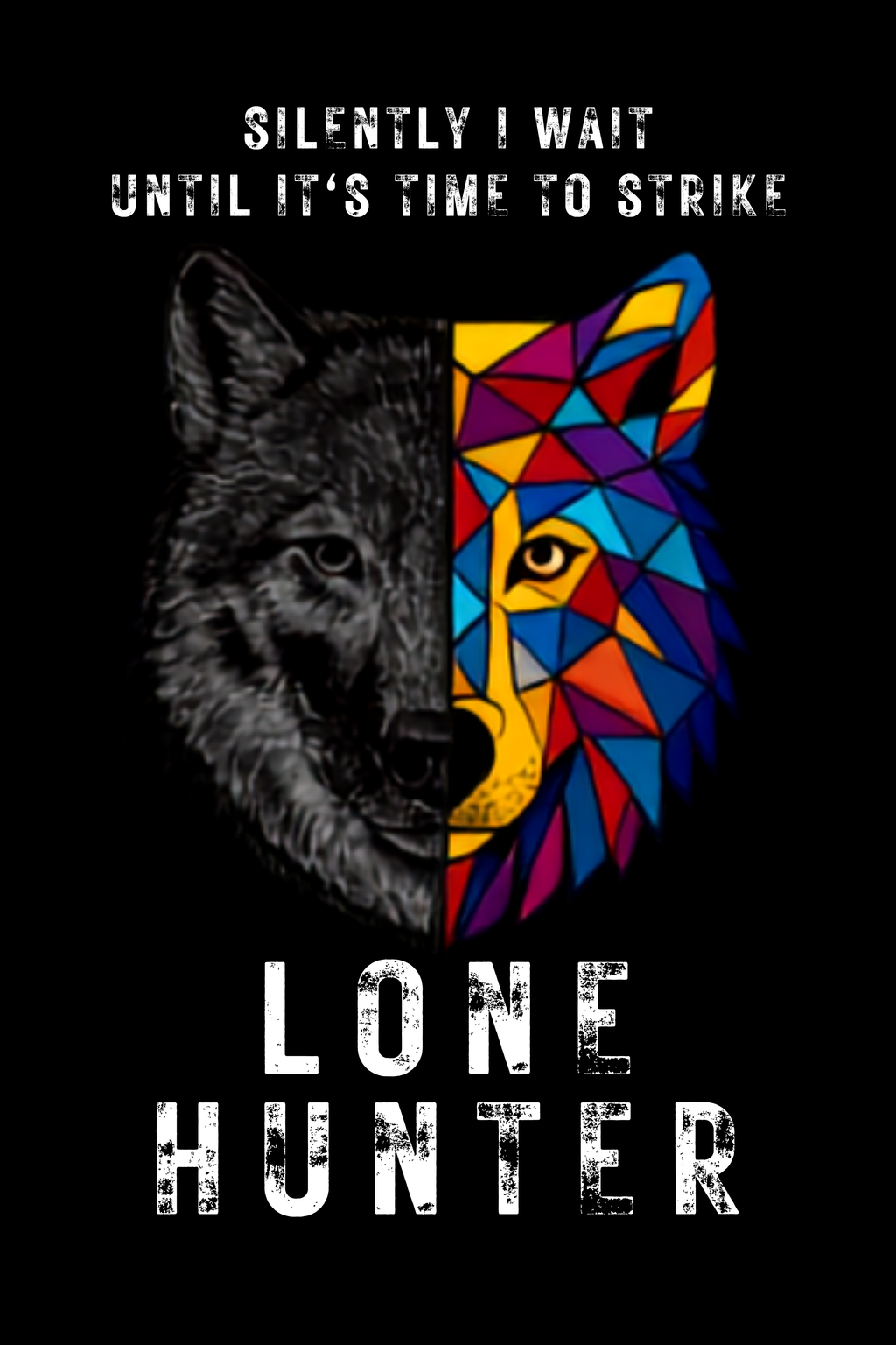 Lone Hunter - Regular Print T-Shirt