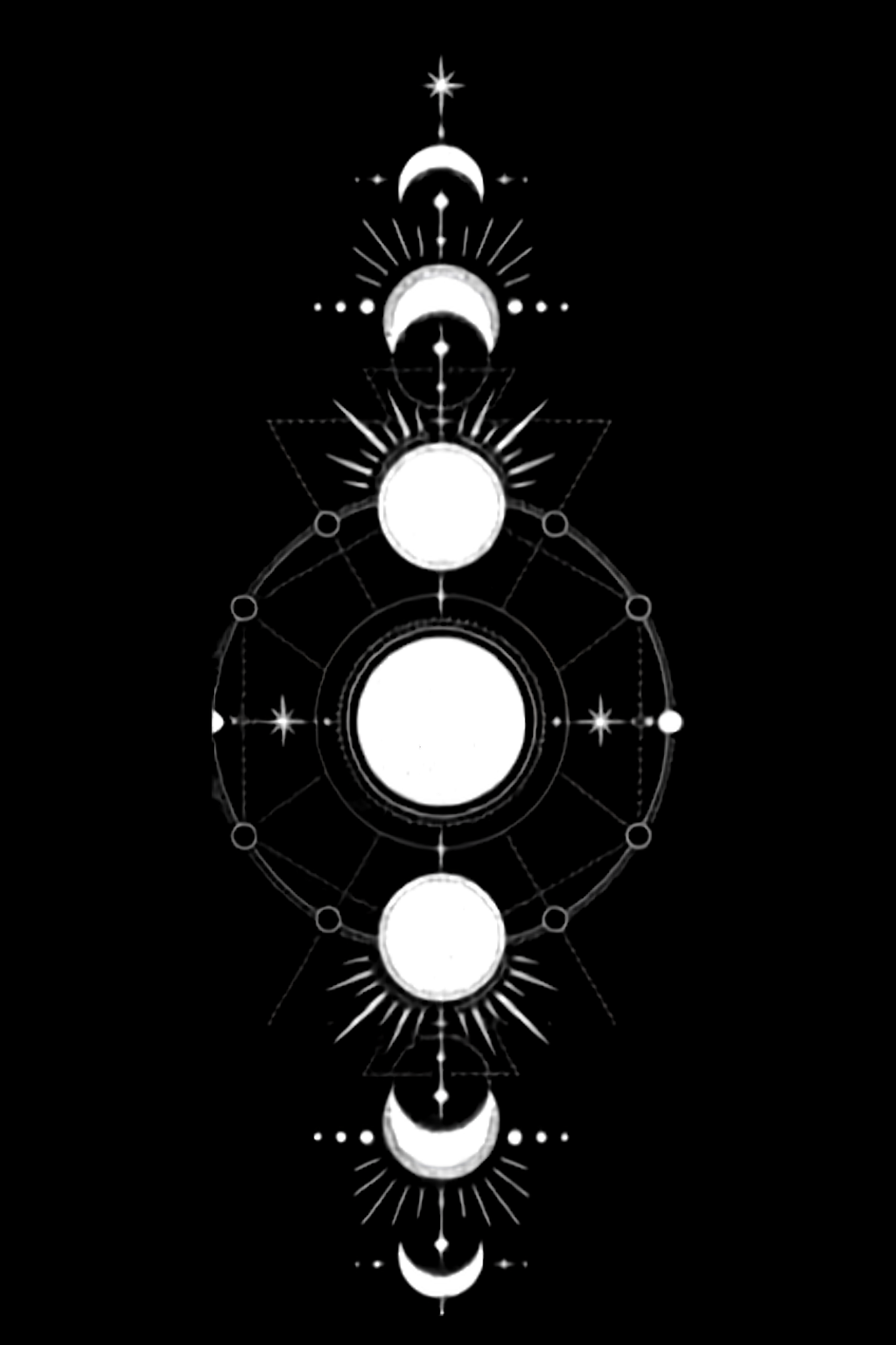 Lunation - Regular Print T-Shirt