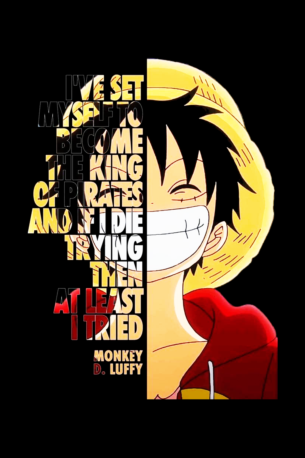 Monkey D. Luffy - Regular Print T-Shirt