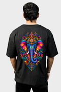 Ganpati - Oversized Print T-Shirt