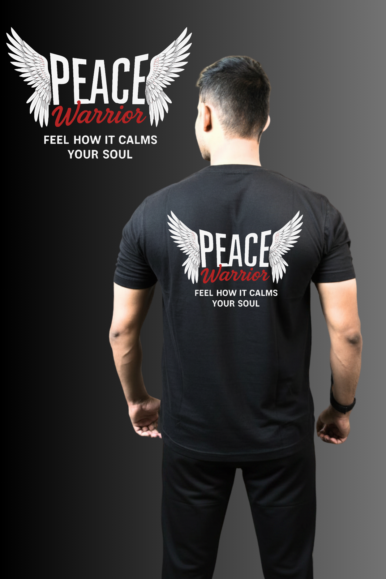 Peace Warrior - Regular Print T-Shirt