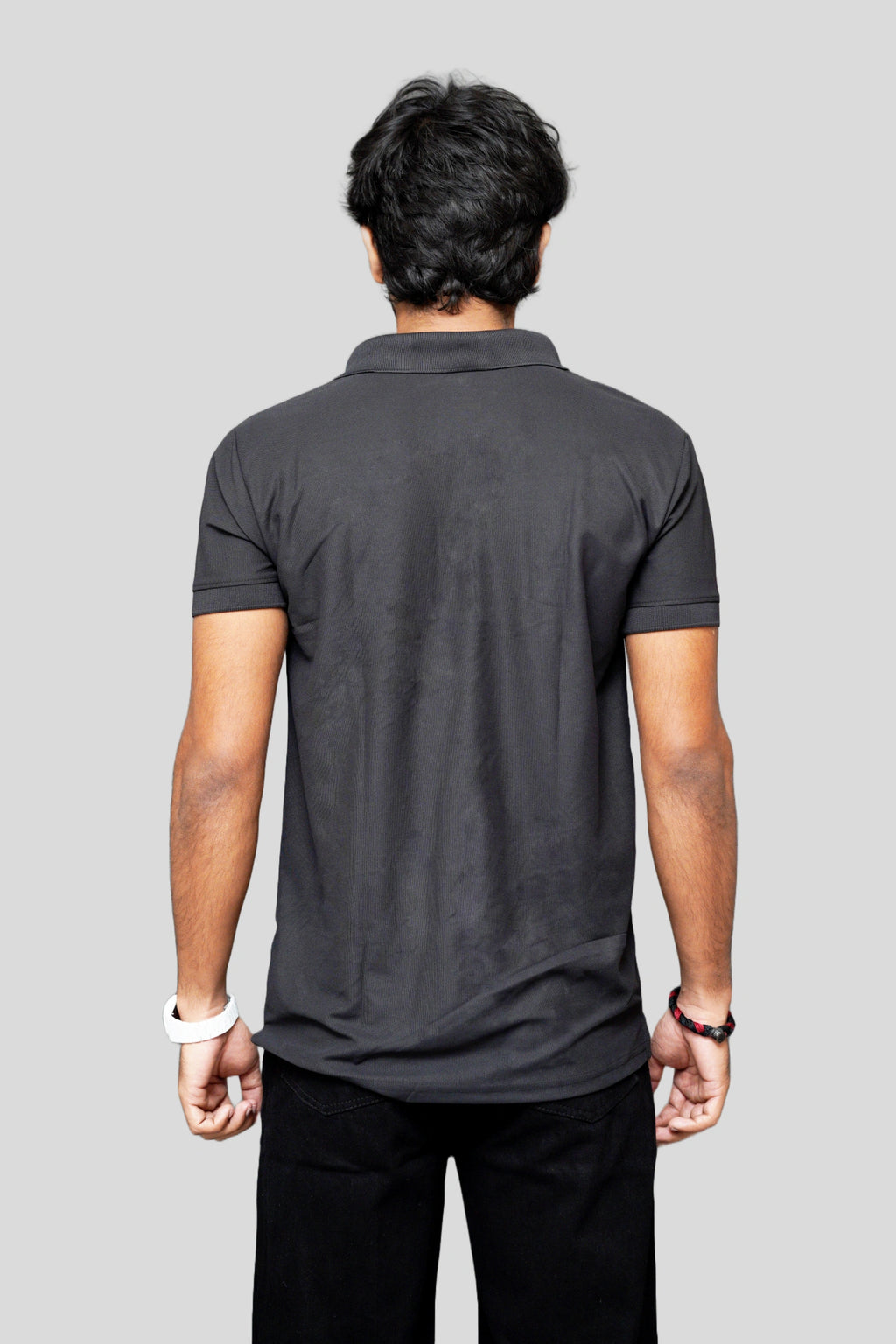 Premium Polo 2 collar detail