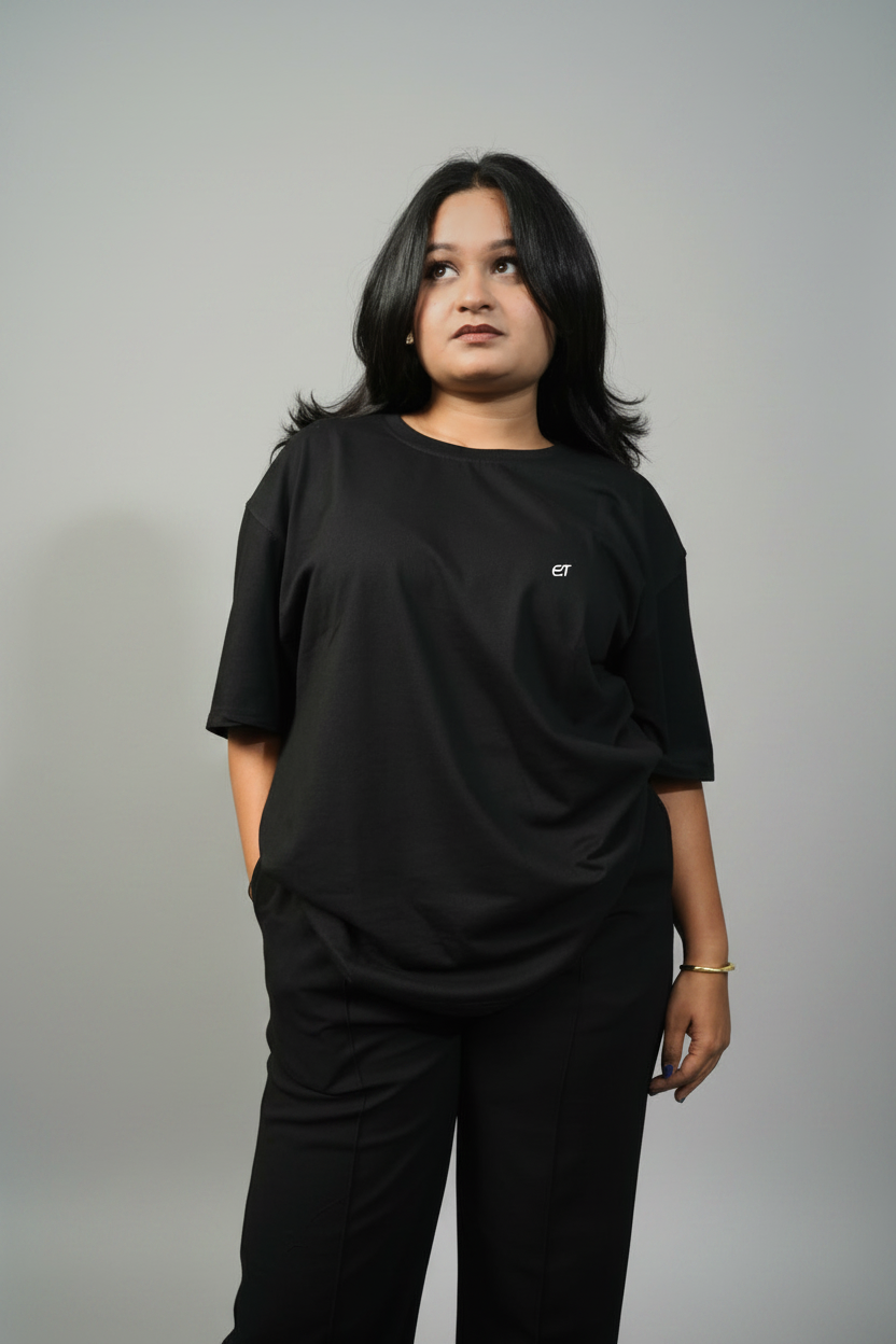 Be Strong — Oversized Print T-Shirt