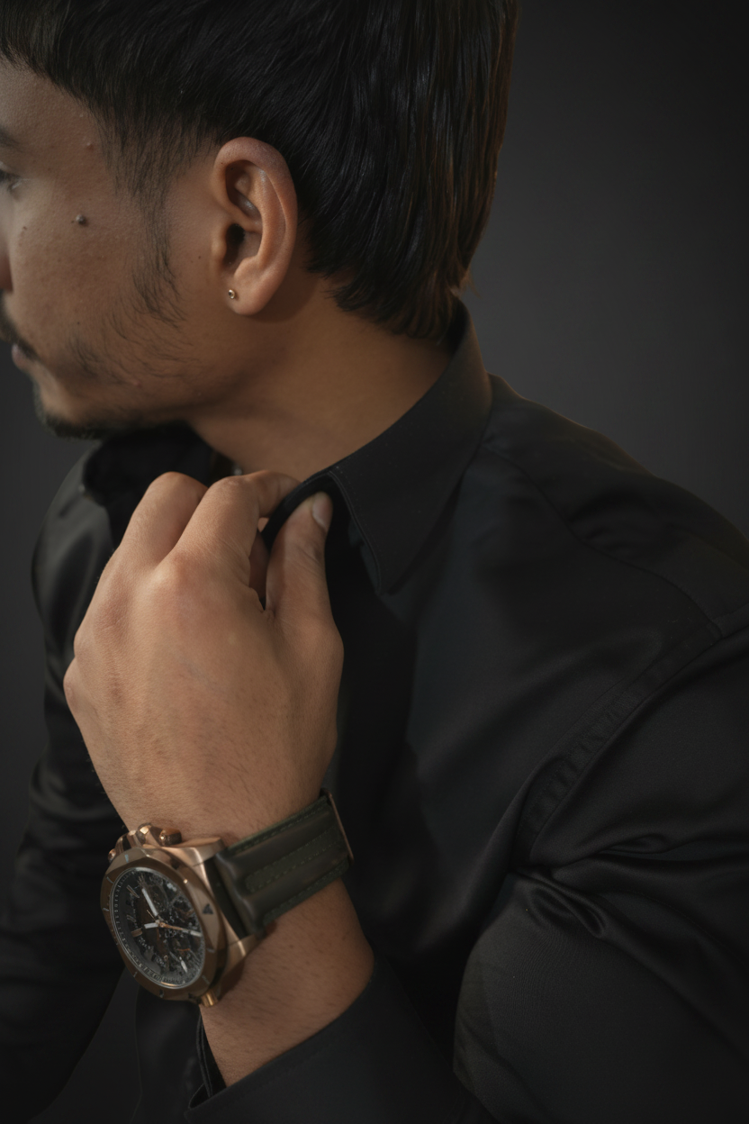 Poly Satin Shirt