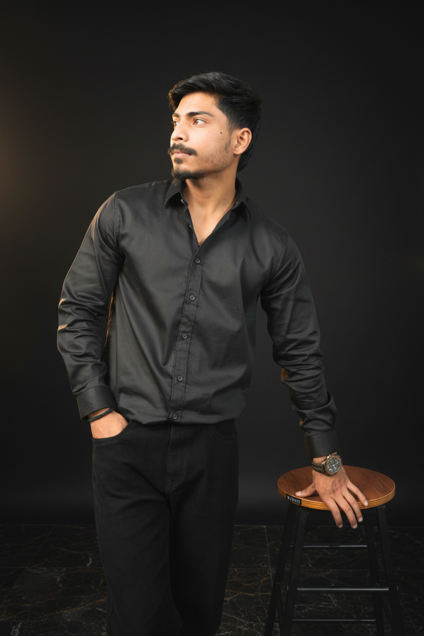 Poly Satin Shirt