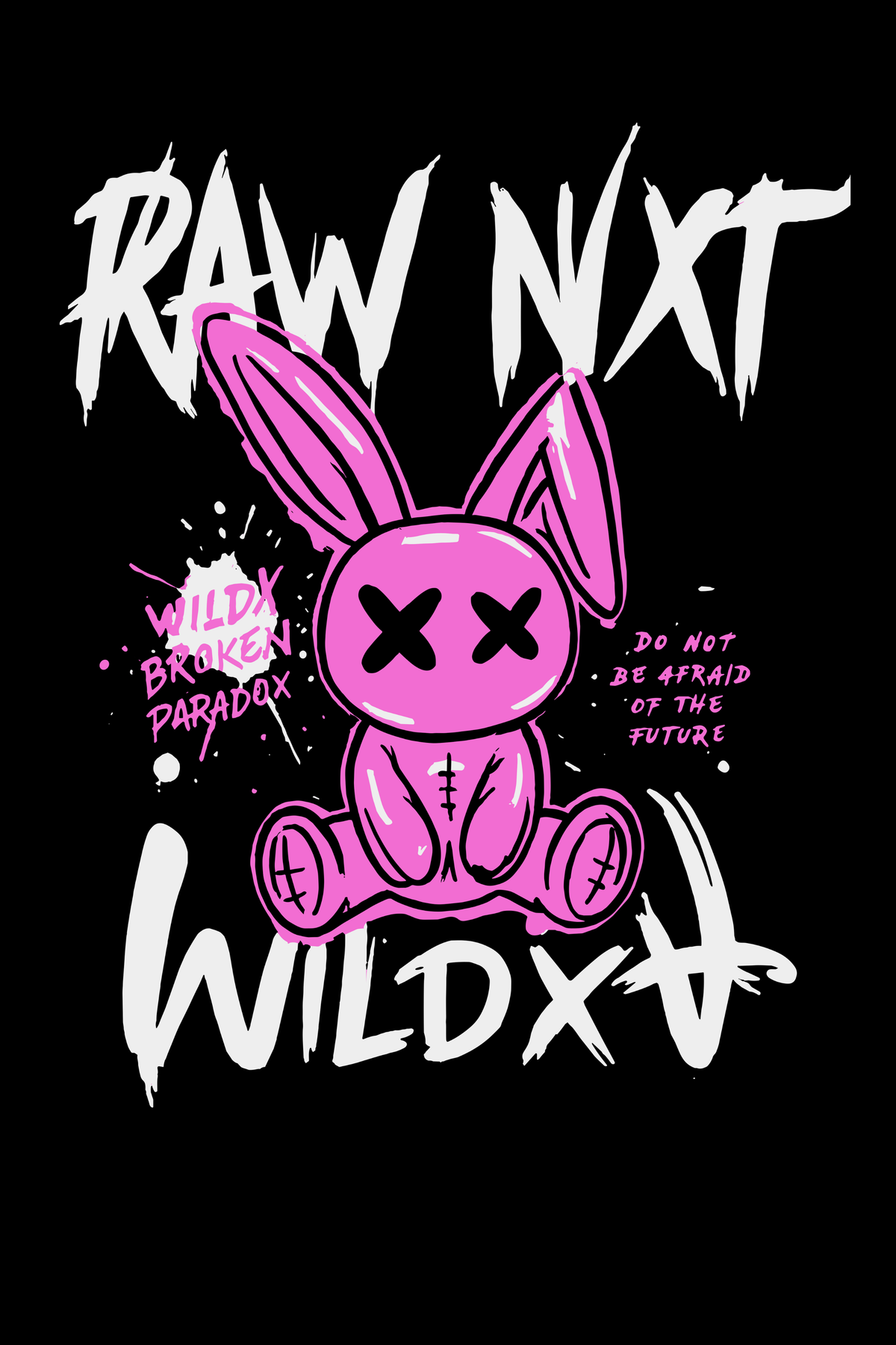 Raw NXT - Oversize Print T-Shirt