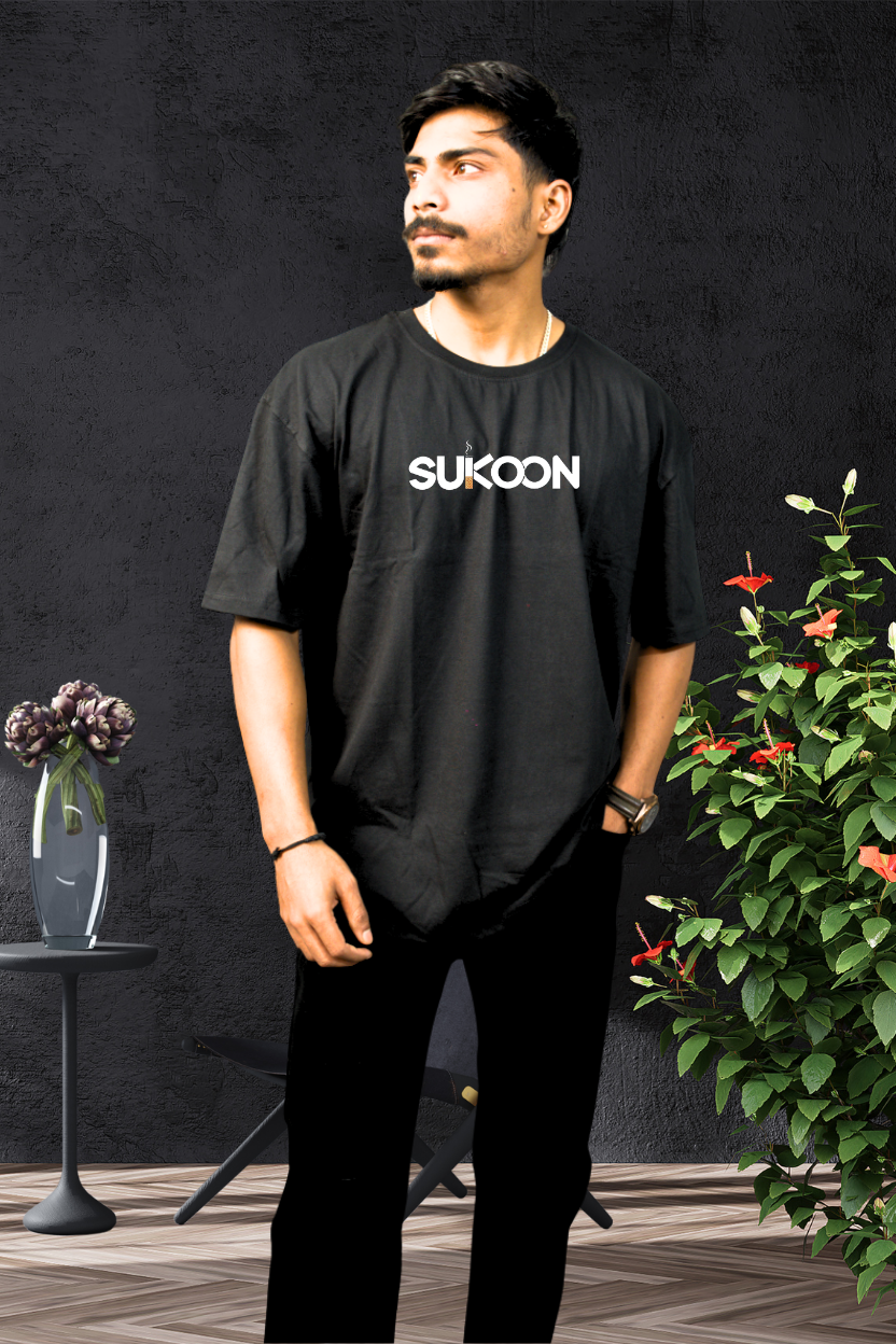 Sukoon - Oversize Print T-Shirt