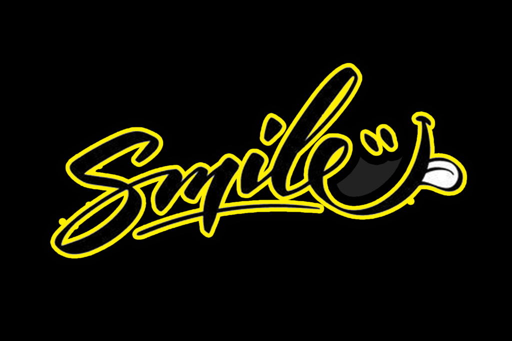 Smile - Oversize Print T-Shirt
