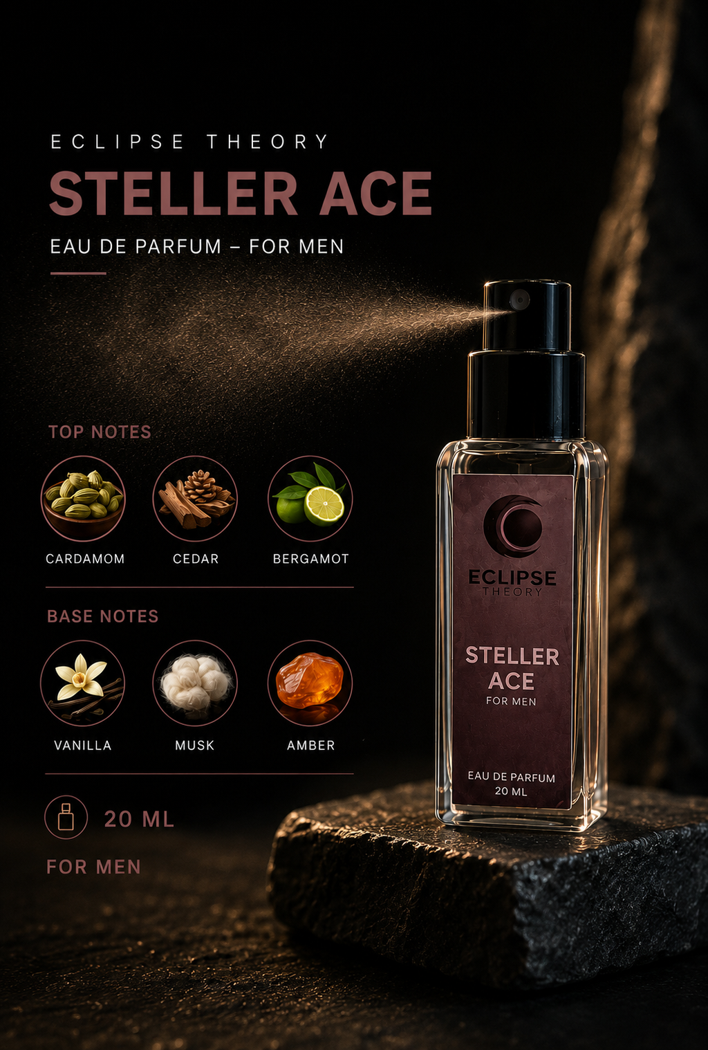 Men's Perfume Trio —  Buy all 3 Eau de Parfum