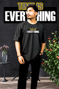 Time Is Everything - Oversize Print T-Shirt