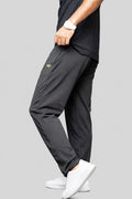 Velocity Black Track Pant side view