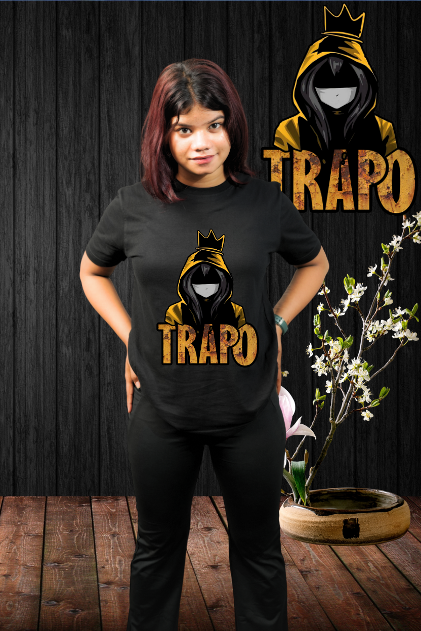 Trapo Regular T-Shirt — All Black | Eclipse Theory