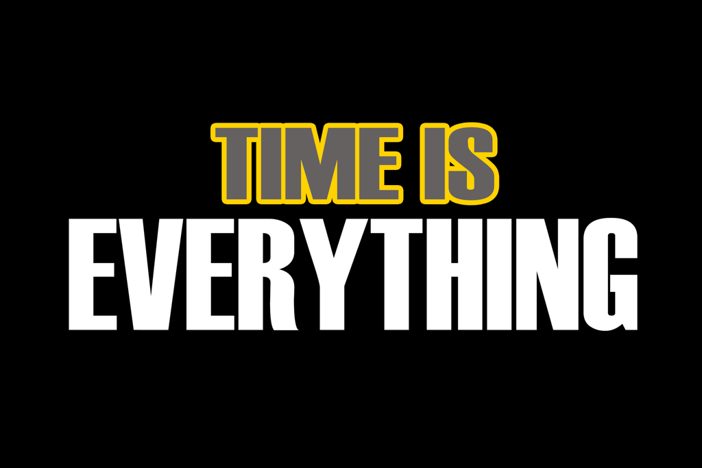 Time Is Everything - Regular Print T-Shirt
