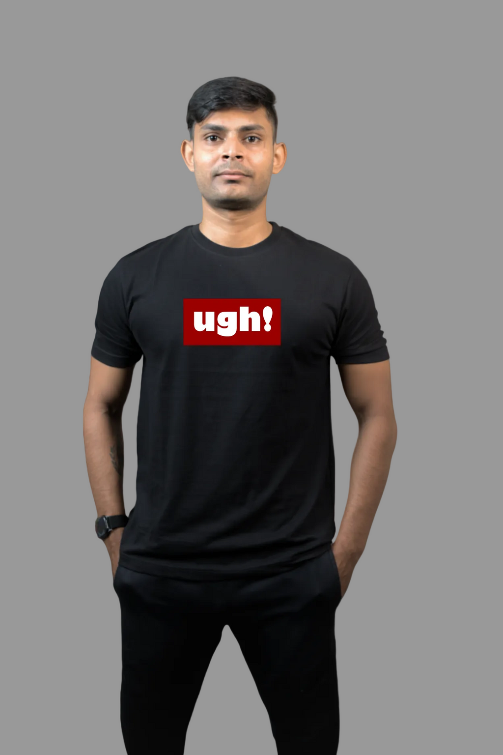 Ugh! - Regular Print T-Shirt