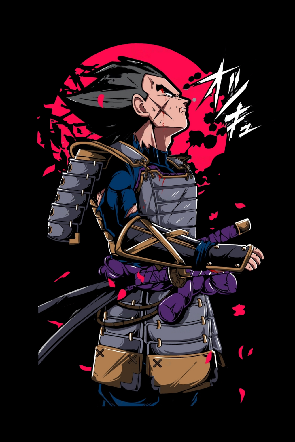 Vegeta - Regular Print T-Shirt