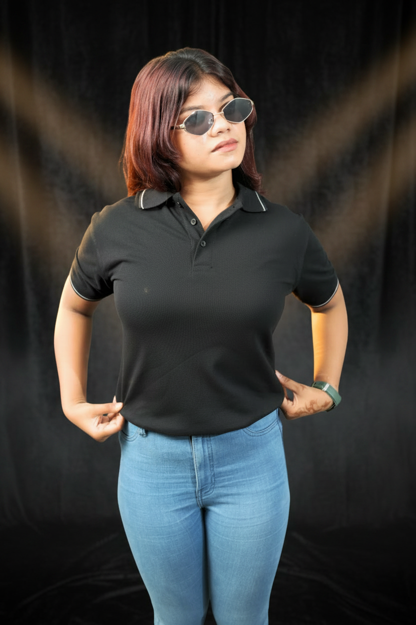 Women's White Tipping