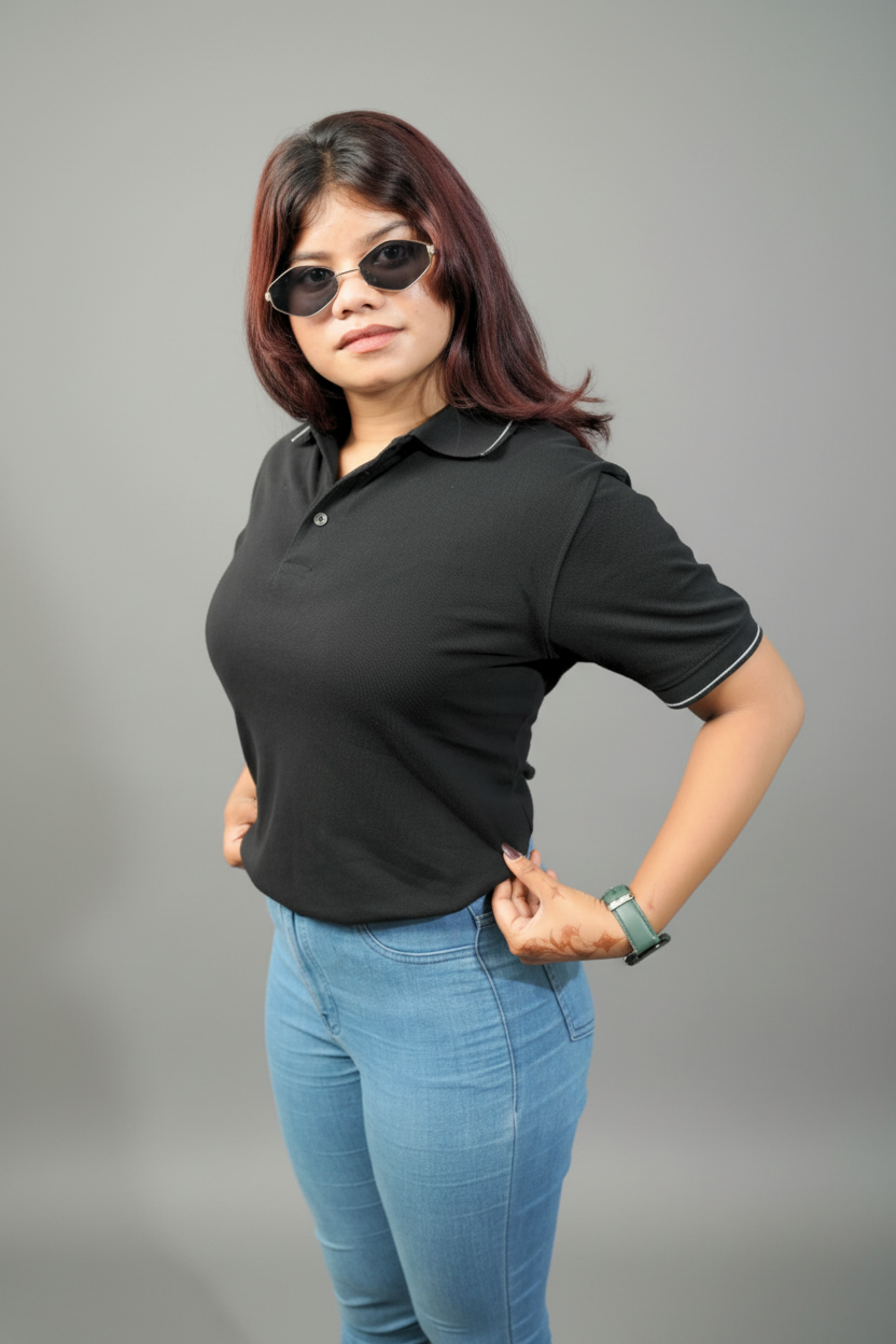 Women's White Tipping