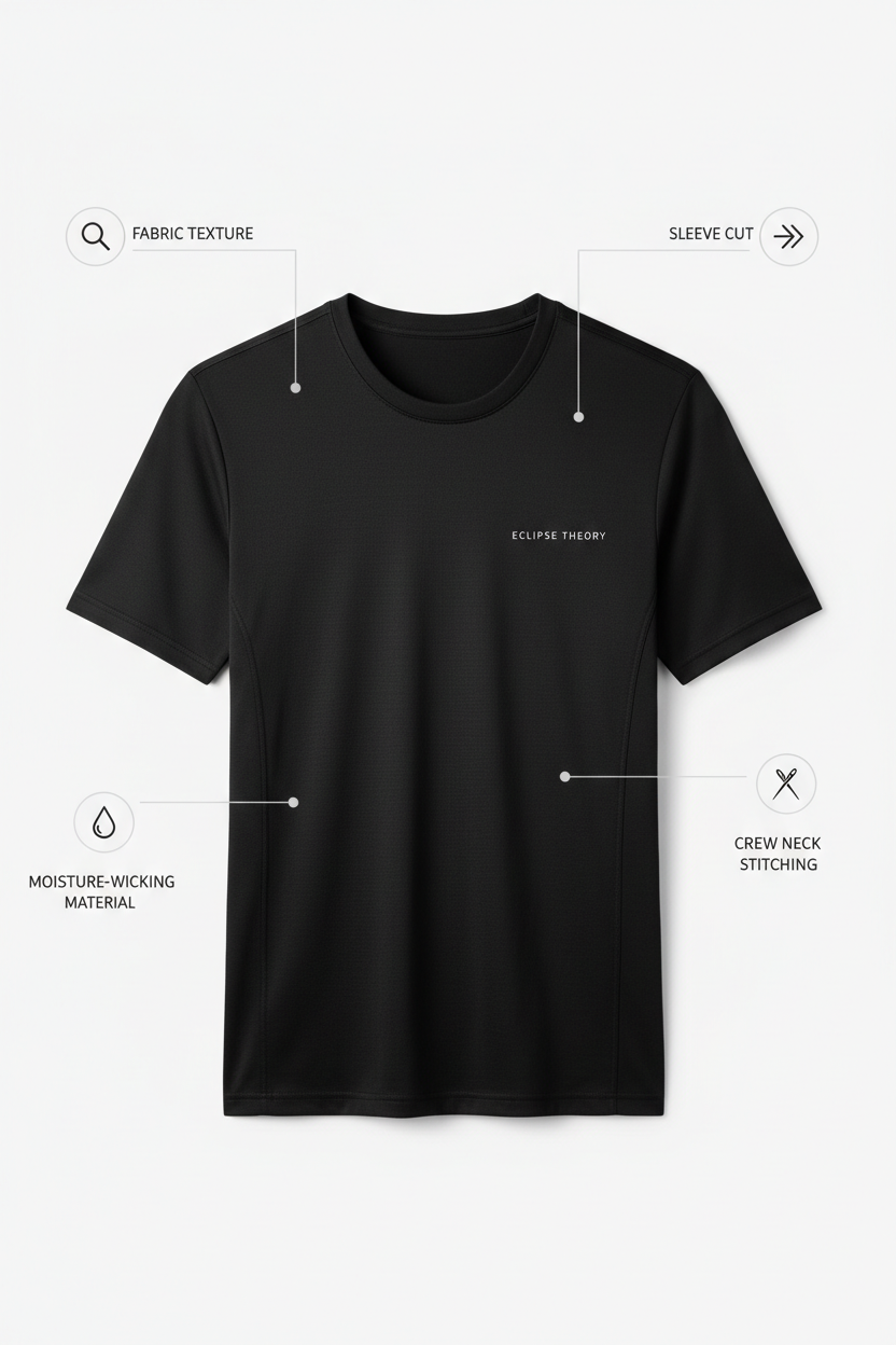 Men's Dry-Fit T-Shirt - Product Details Clean
