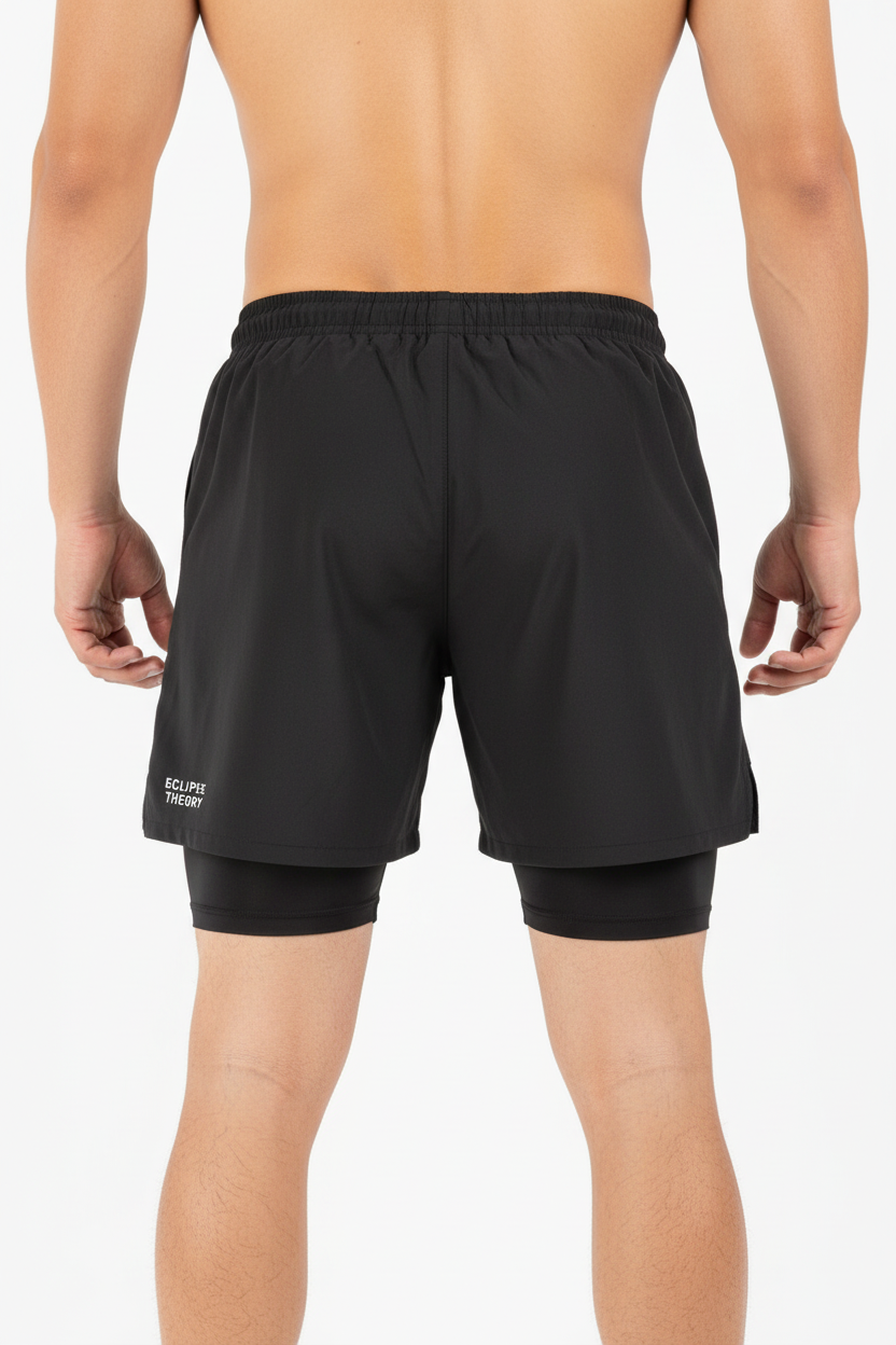 Men's Two-Way Shorts - Back