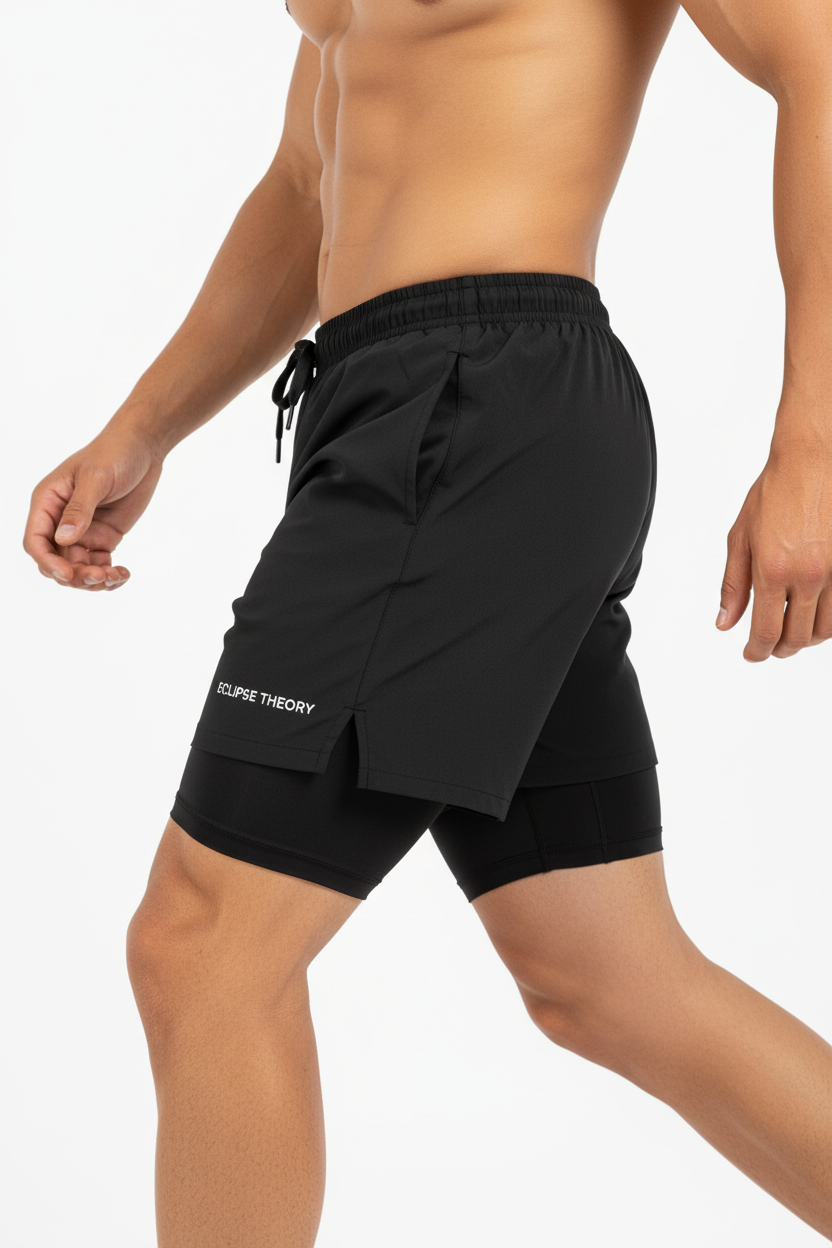Men's Two-Way Shorts - Side