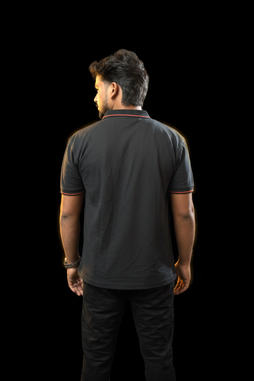 Red Tipping Polo - Luxury Back