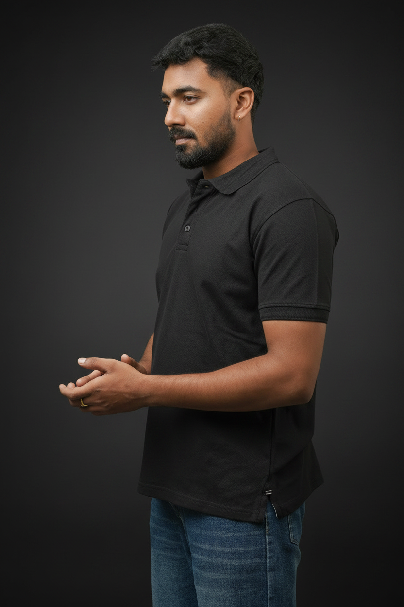 Side Profile - Gradient + Spotlight