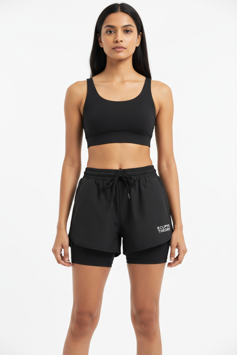 Women's Two-Way Shorts - Front